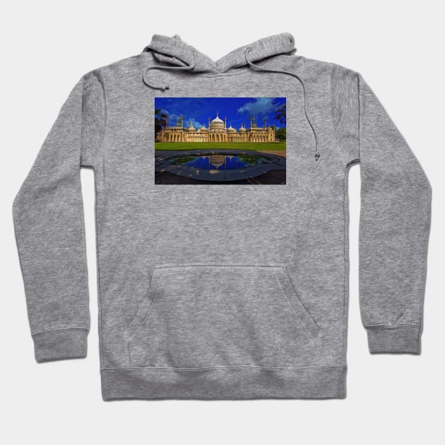 The Royal Pavilion at Sunrise, Brighton, UK Hoodie by Chris Lord